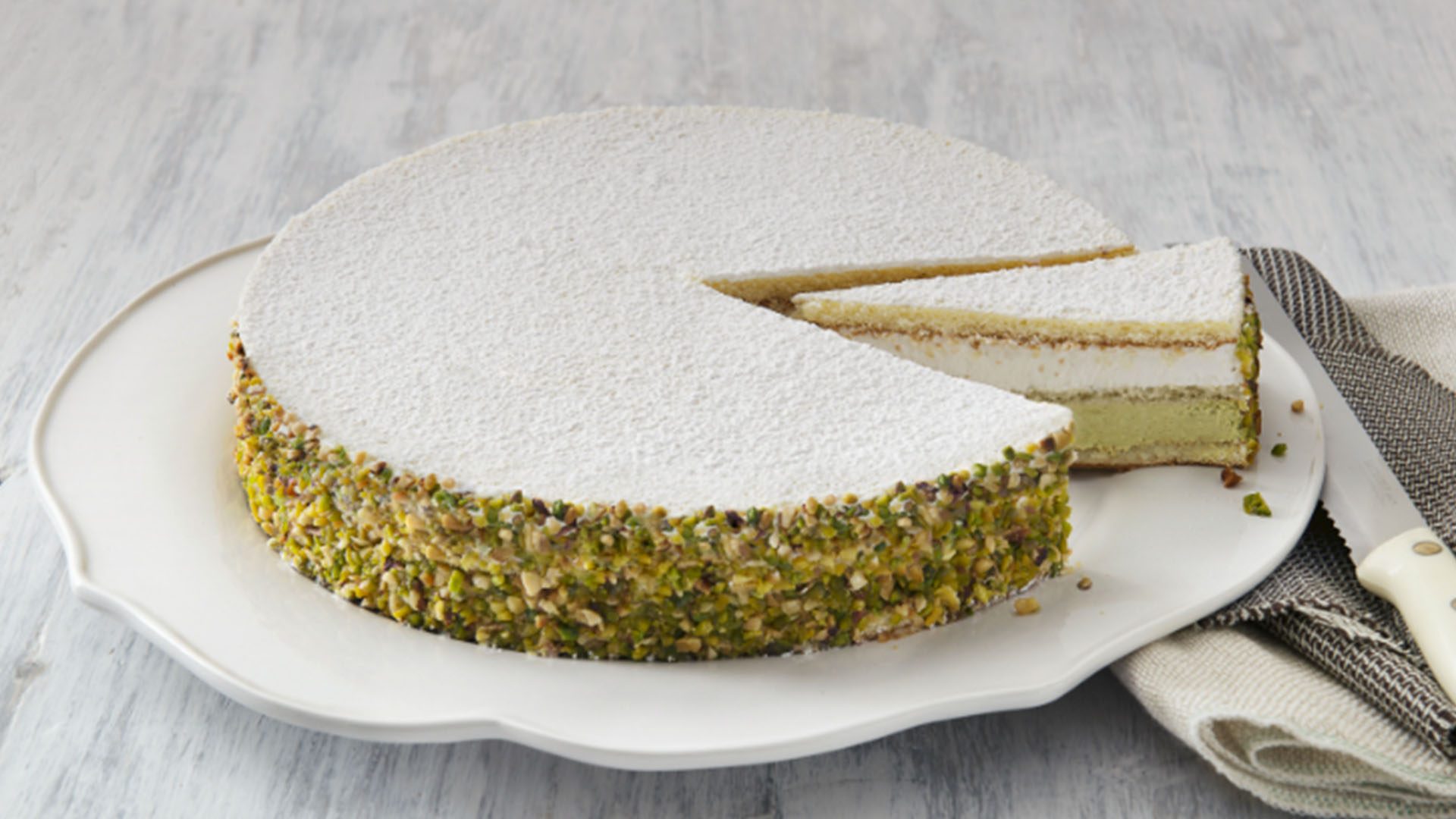 Ricotta e pistachio cake – Bindi