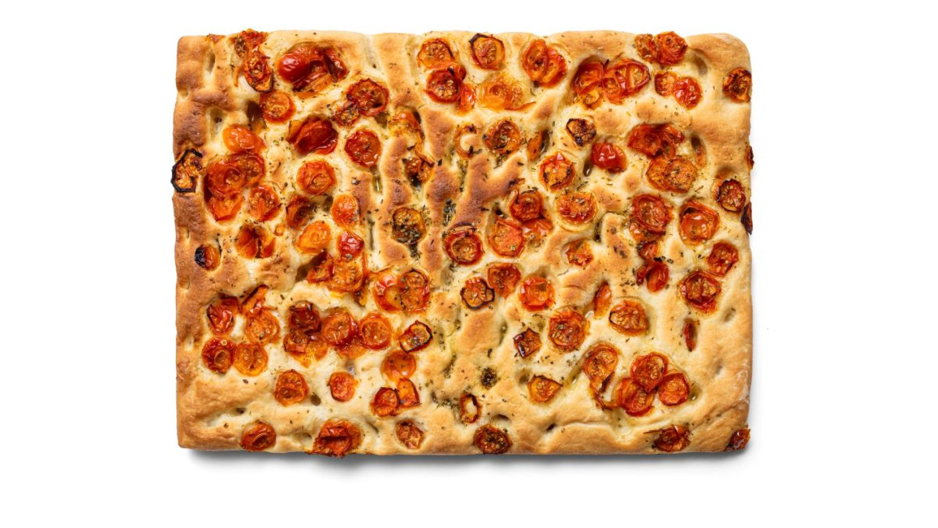 Focaccia pomodorini e origano - Buoni&Pronti