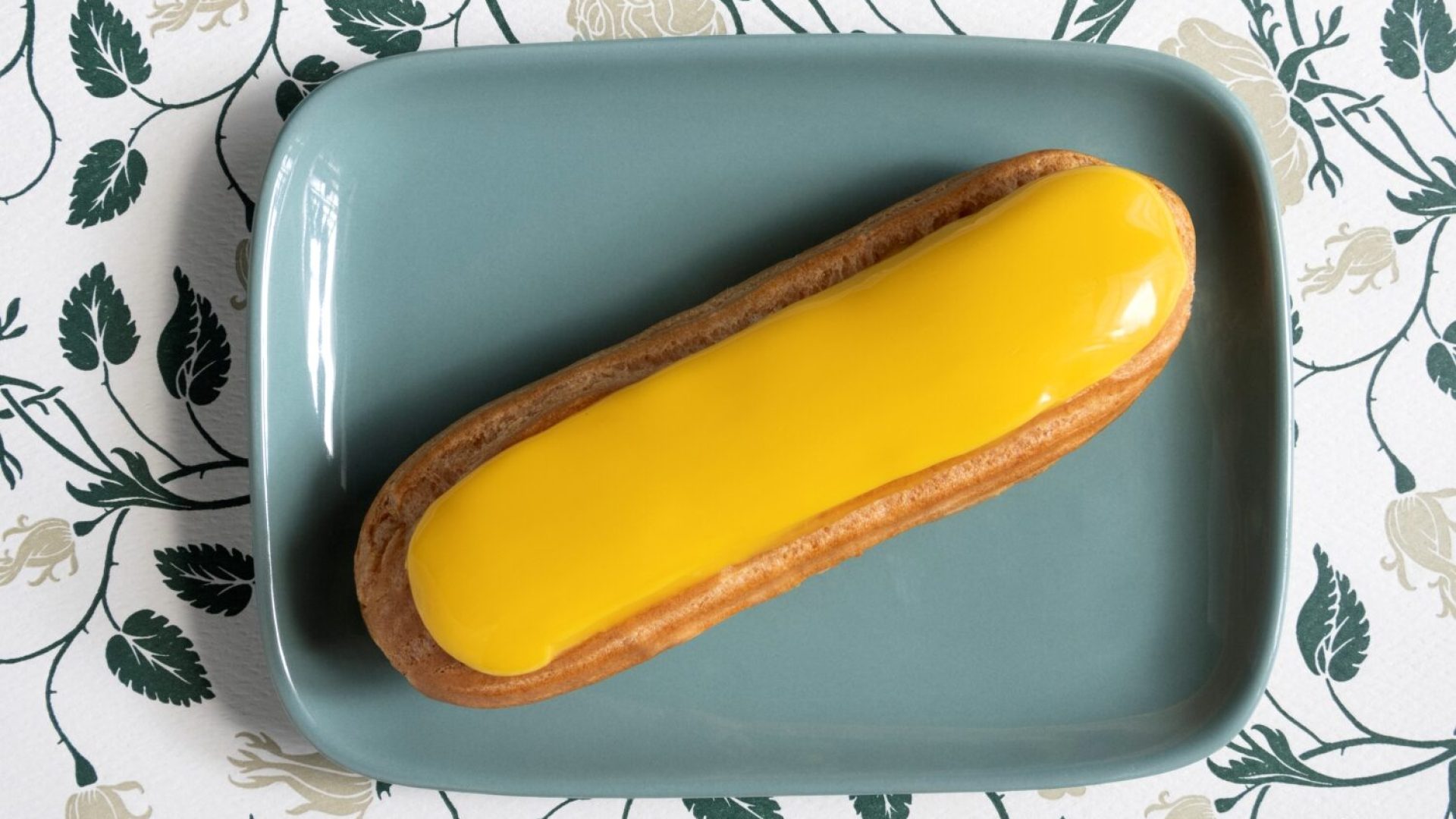 Eclair mango e passion fruit